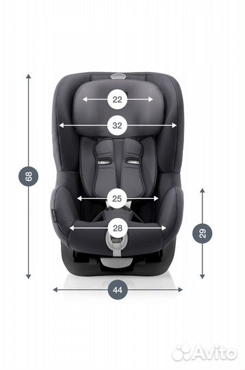 Автокресло britax romer king 2