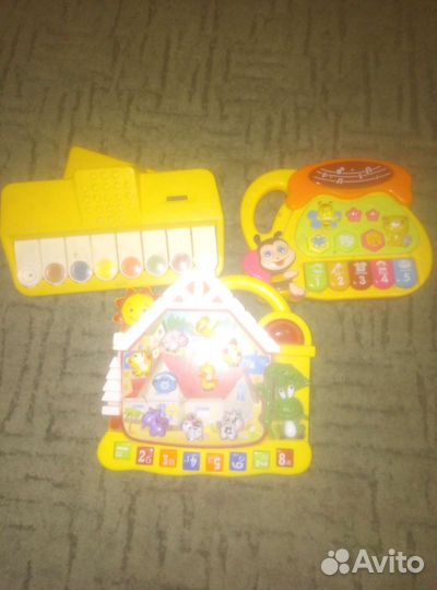 Развивающие игрушки пакетом