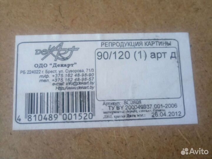 Картина Роза