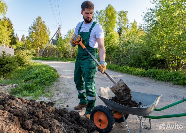 Разнорабочие. Копка траншей и колодцев