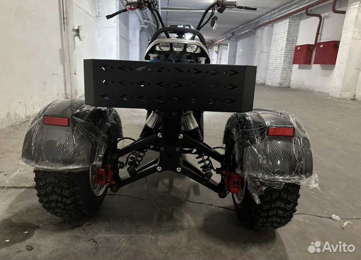 Электробайк Citycoco GT M6 Trike трехколесный
