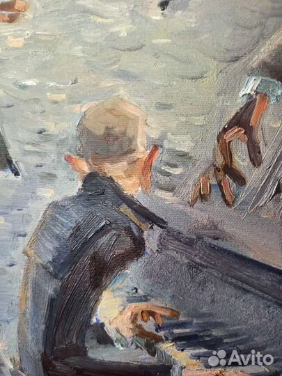 Картина интерьерная 40*65 холст, масло