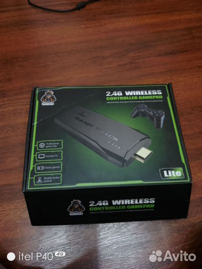 Игровая консоль 2.4 g wireless plus