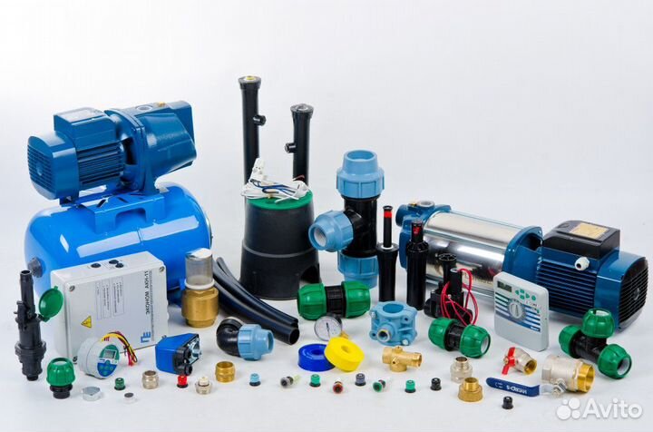 Автополив, капельный полив бренда Hunter