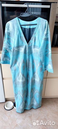 Накидка-халат в узбекском стиле