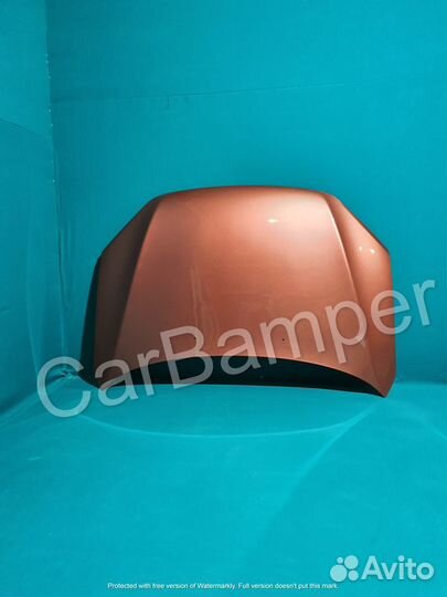 Капот LADA Granta ваз 2190 цвет оранжевый 119