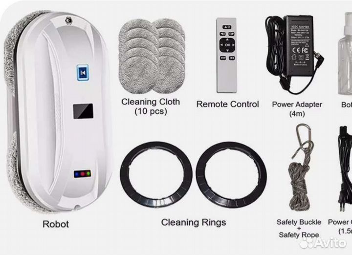 Робот пылесос для мытья окон