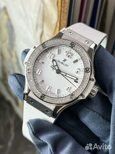 Hublot Big Bang Steel White Diamonds 38