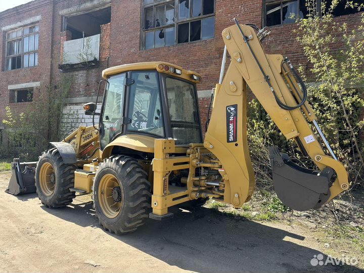 Экскаватор-погрузчик Shanmon 388H, 2024