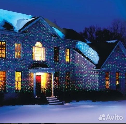 Уличный лазерный проектор