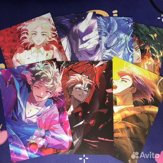 Открытки Enhypen Dark Blood от Weverse