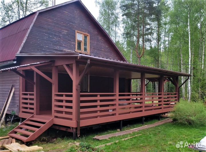 Строительство пристроек, терассы, веранды, беседки