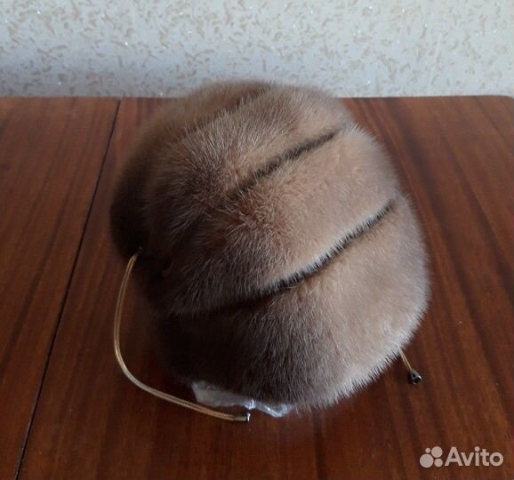 Шапка норковая женская