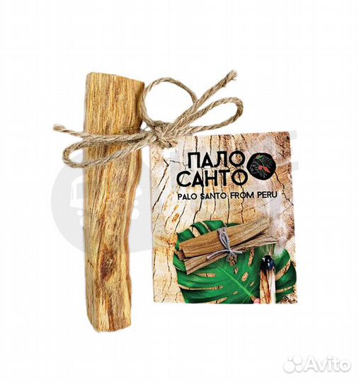 Палочка дерева Пало Санто / Palo Santo с буклетом