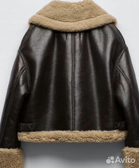 Дубленка zara