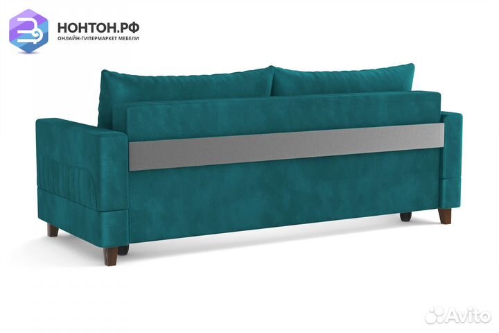 Диван выкатной евромагнат зеленый