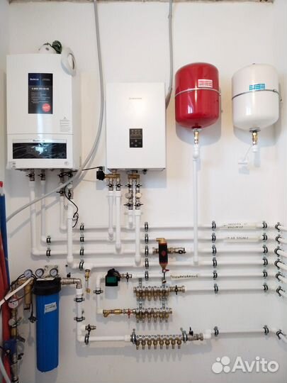 Монтаж систем отопления