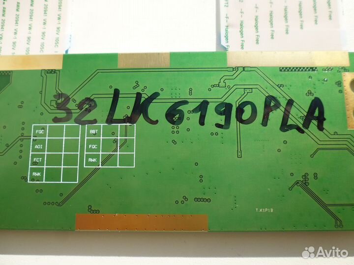 T-con HV320FHB-N02 от LG 32LK6190PLA