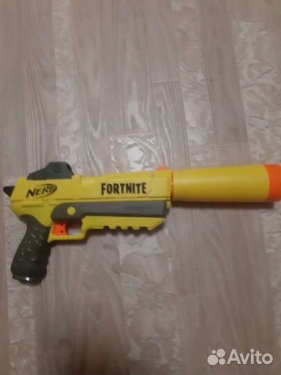 Бластер nerf fortnite