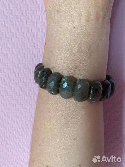Браслет из натурального камня Лабрадор