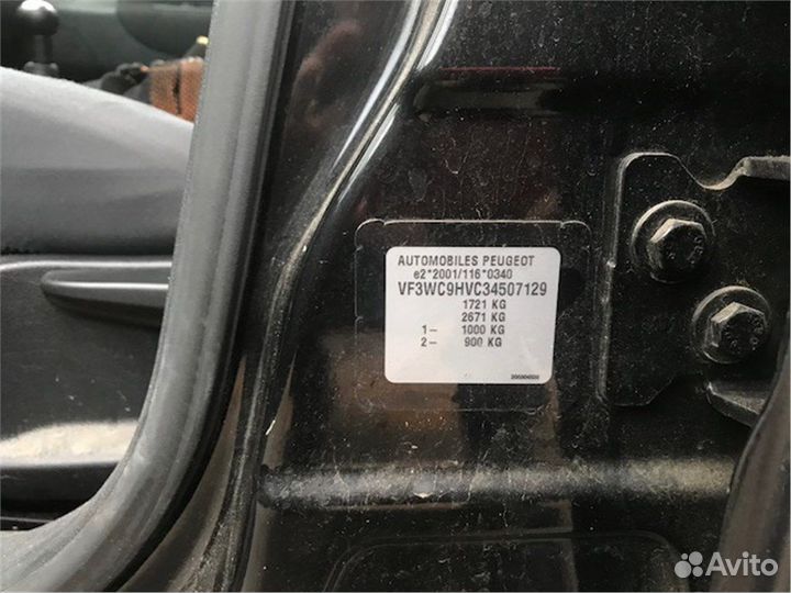 Разбор на запчасти Peugeot 207