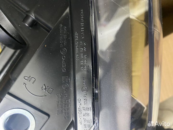 Фара фольксваген гольф 6