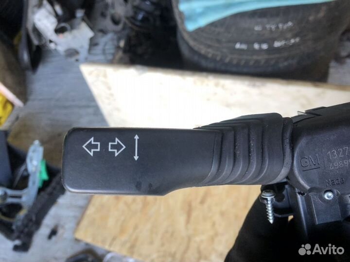 Ручка поворотников без круза opel astra H