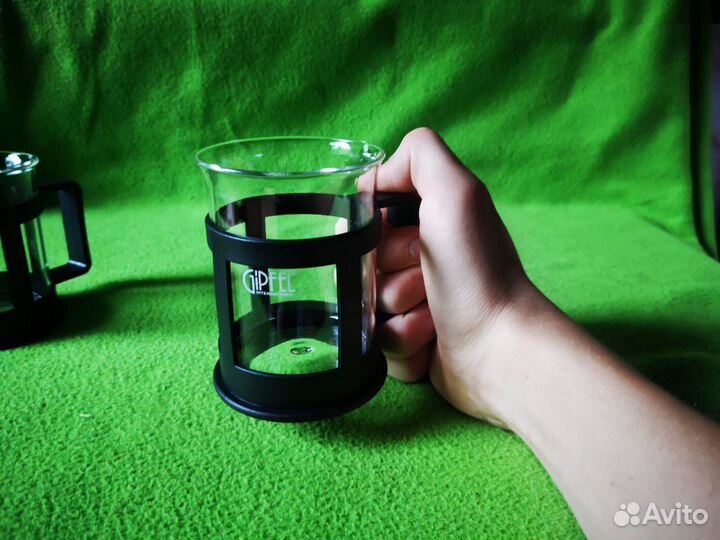 Набор 2 кружки Gipfel с подстаканниками