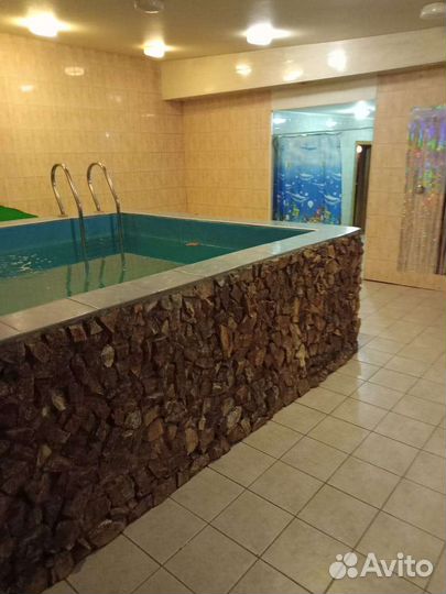 Сауна с теплым бассейном