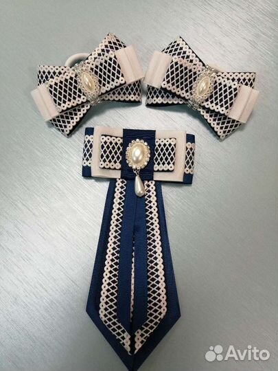 Резинка для волос, банты школьные, бантики ручная