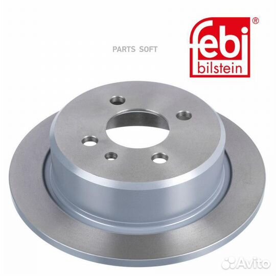 Febi 04091 Торм.диск зад.258x10 4 от (MIN2)
