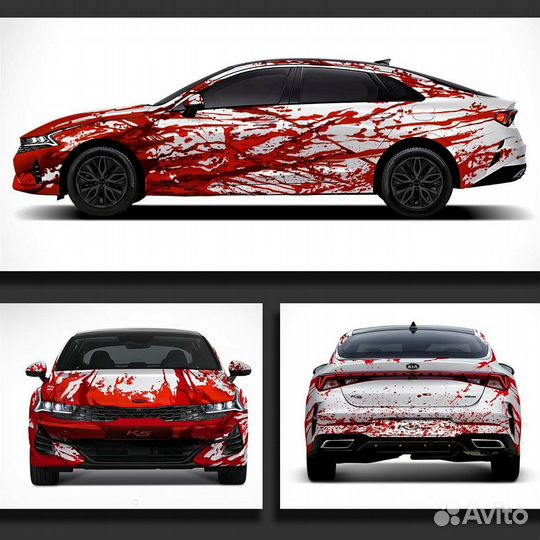 Оклейка кузова авто цветной\защитной пленкой