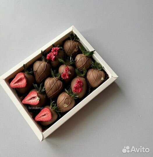 Клубника в бельгийском шоколаде