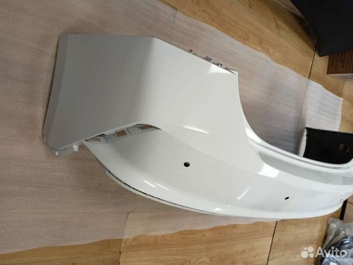 Задний бампер hyundai solaris 2 рестайлинг