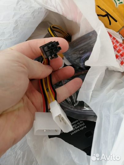 Продам переходник кабель удлинитель 6pin8pin molex