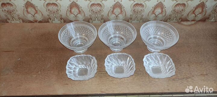 Хрустальная посуда СССР