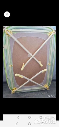 Манеж детский складной