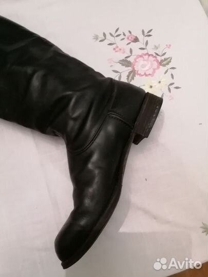 Сапоги офицерские хромовые