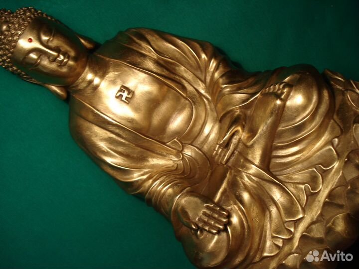 Будда Buddha Тибет Большой 29см Бронза Редкая