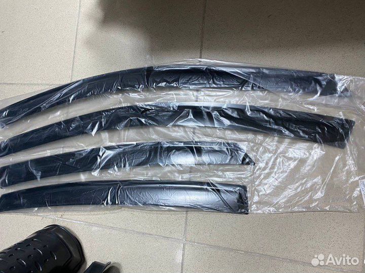 Ветровики Kia Rio седан