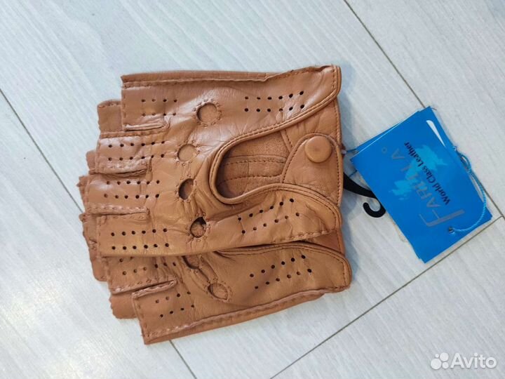 Перчатки мужские натуральная кожа