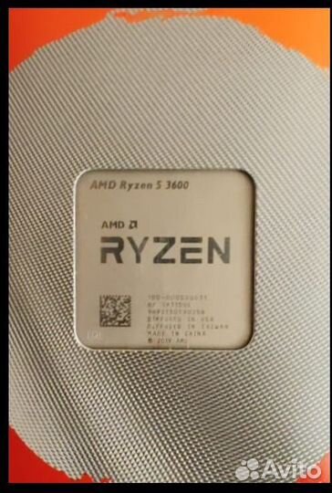 Процессор AMD Ryzen 5 3600