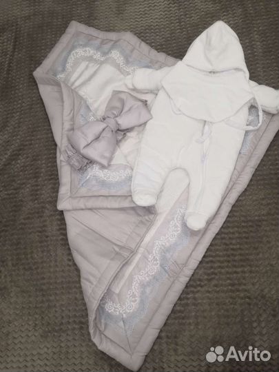 Конверт одеяло на выписку