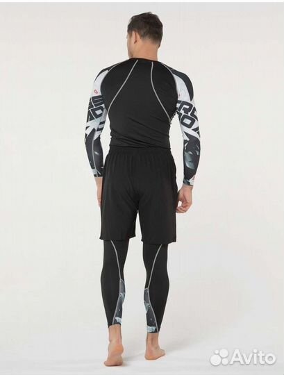 Рашгард 3 в 1 (шорты в подарок) /спортивный костюм