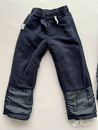 Утепленные брюки для мальчика 104 демисезон