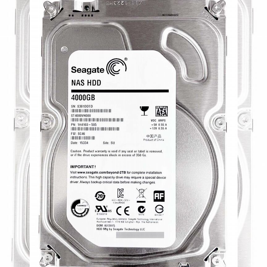 [ST4000VN000] Жесткий Диск Seagate 4tb 5900 Sata3.5 St4000vn000