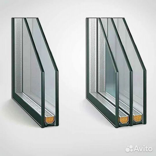 Стеклопакеты для пластиковых окон и дверей