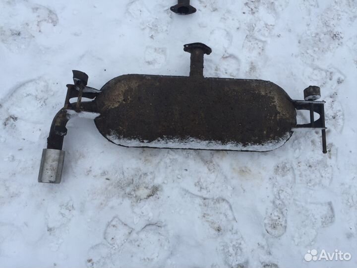 Глушитель средняя часть(основной) для Lifan X60