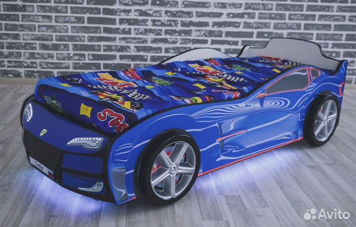 Кровать машина