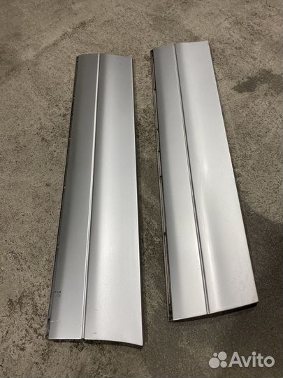 Листва (накладки на двери ) Mercedes w140